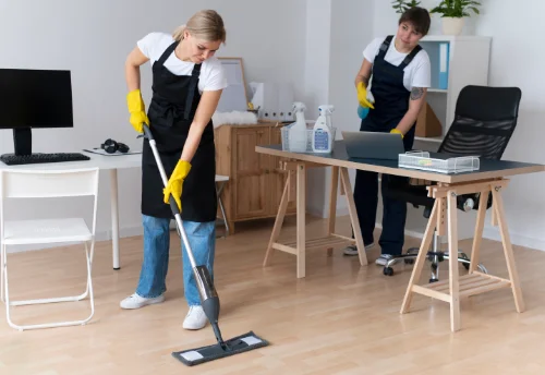 Nettoyage de bureau professionnel à Routot